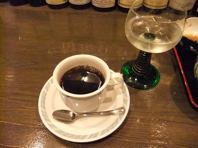 千住２丁目・ヴィノフルートのコーヒー20120213.JPG