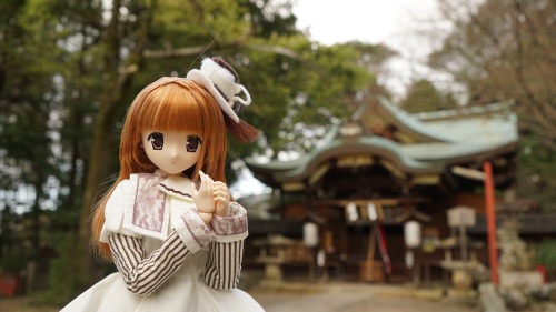 陽菜ちゃん　栗田神社 境内3.jpg