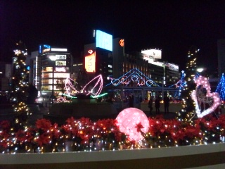 岡山駅前イルミネーション