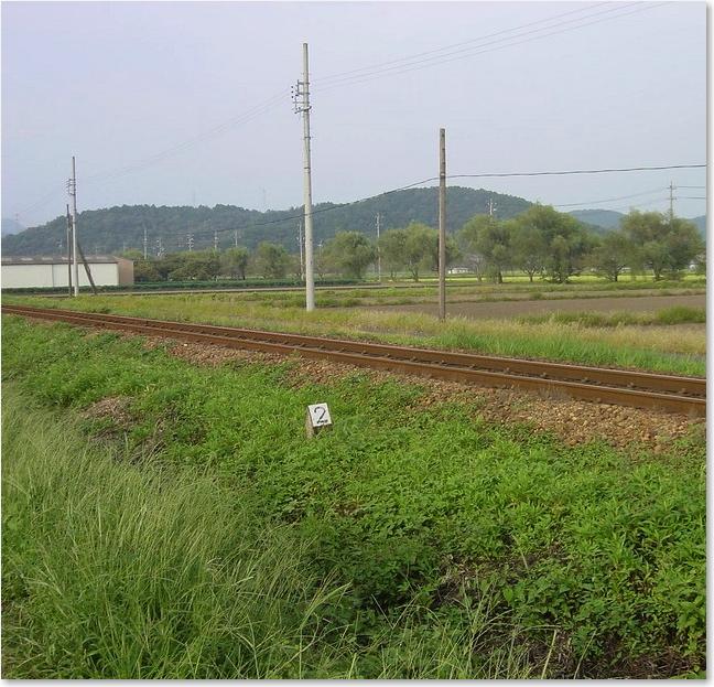 06単線は続きます