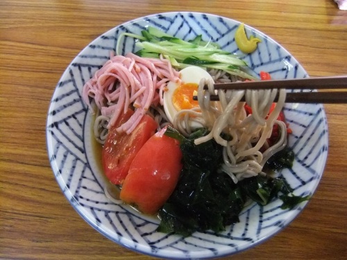 そばの南部盛岡バスセンター店の冷風麺20120904.JPG