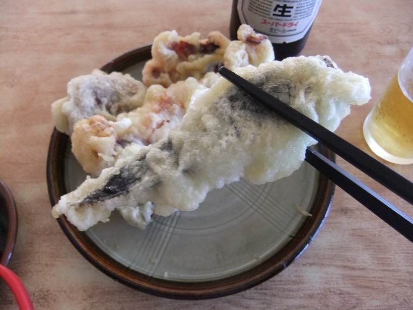 清水屋＠会津若松市強清水の天ぷら(にしん)１20120903.JPG