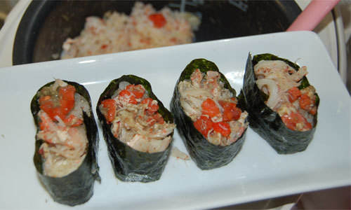 カニ寿司・　人気ブログランキングへ