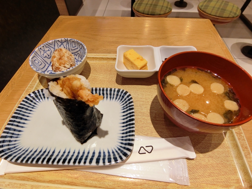 おだむすび　天むす＆唐揚げセット.JPG