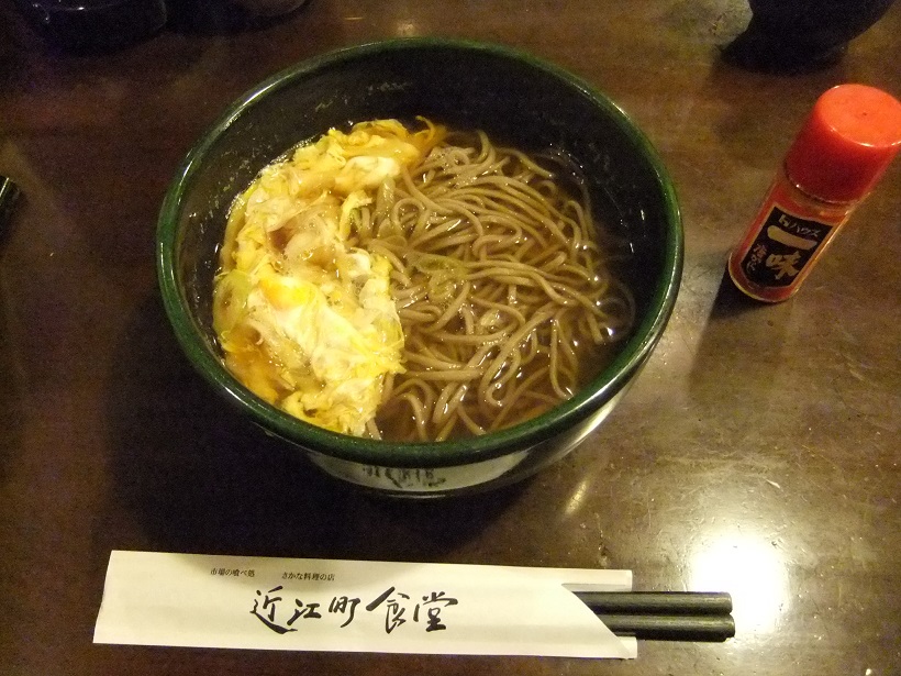 近江町食堂＠金沢の玉子そば520円１20131202.JPG