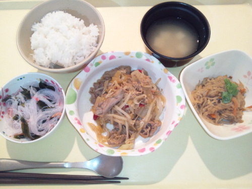 牛肉と野菜のスタミナ炒め