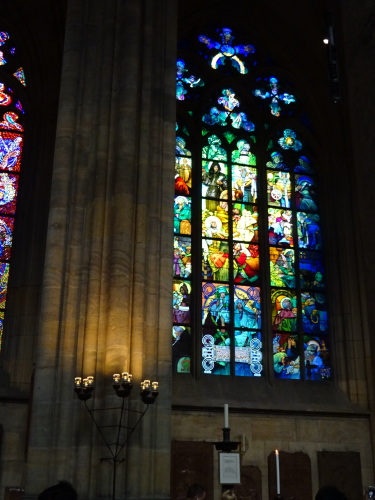 チェコ 　プラハ城  聖ヴィート教会 (13).JPG