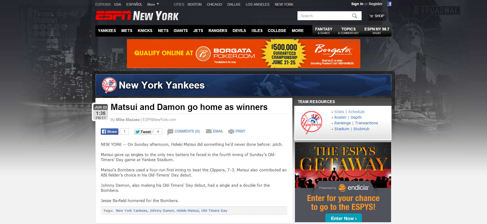 Matsui and Damon go home as winners   Yankees Blog   ESPN New York.jpg