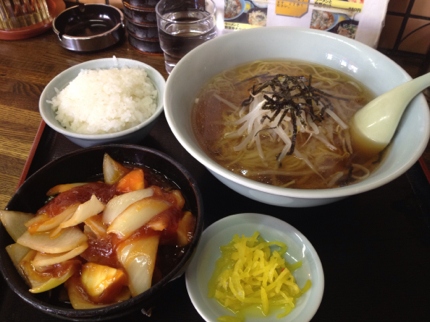 中華料理のお昼