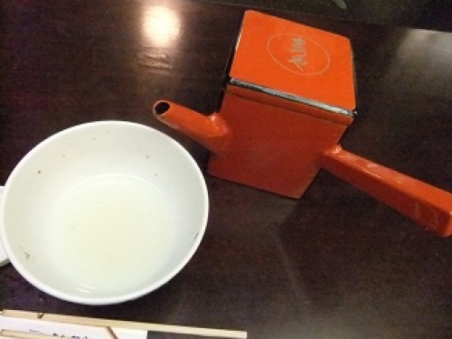 神田まつやのそば湯20120206.JPG