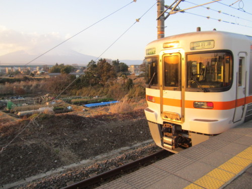 富士山と313系