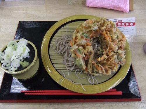 街道そば大車輪＠高円寺の大車輪かきあげそば１20120719.JPG