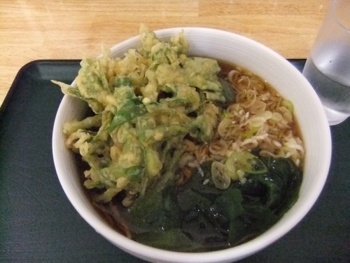 みどりと風のシンフォニー＠水天宮前の空芯菜そば(白)１