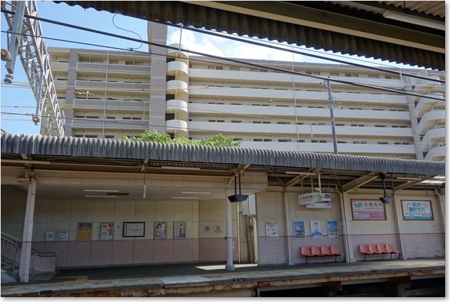 70向かいのホーム