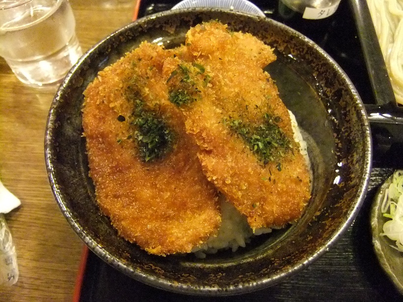 こんごう庵御徒町店のタレカツ丼20121021.JPG