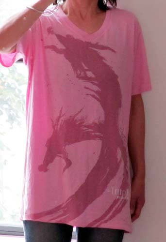 Vネックシャツ・ピンク2.JPG