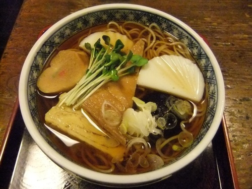 泰明庵＠銀座のおかめそば１20130218.JPG
