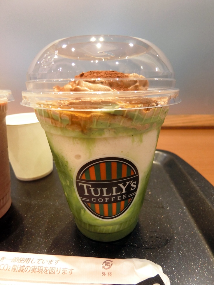 ＴＵＬＬ’Ｓ　ＣＯＦＦＥＥ　モンブラン・オ・ショコラ抹茶シェイク.JPG