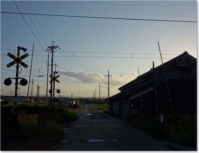 40朝日野駅踏切
