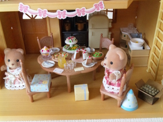 赤い屋根のお家