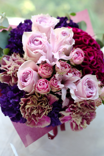 大人カワイイピンクのバラ リメンブランス お気楽にお花を飾りましょ Atelier 一凜 楽天ブログ