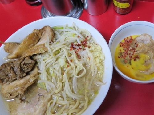 20160526_ラーメン二郎西台駅前店_小豚と玉子2.JPG