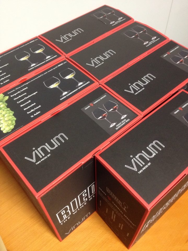 グラス大人買い。RIEDEL VINUM 