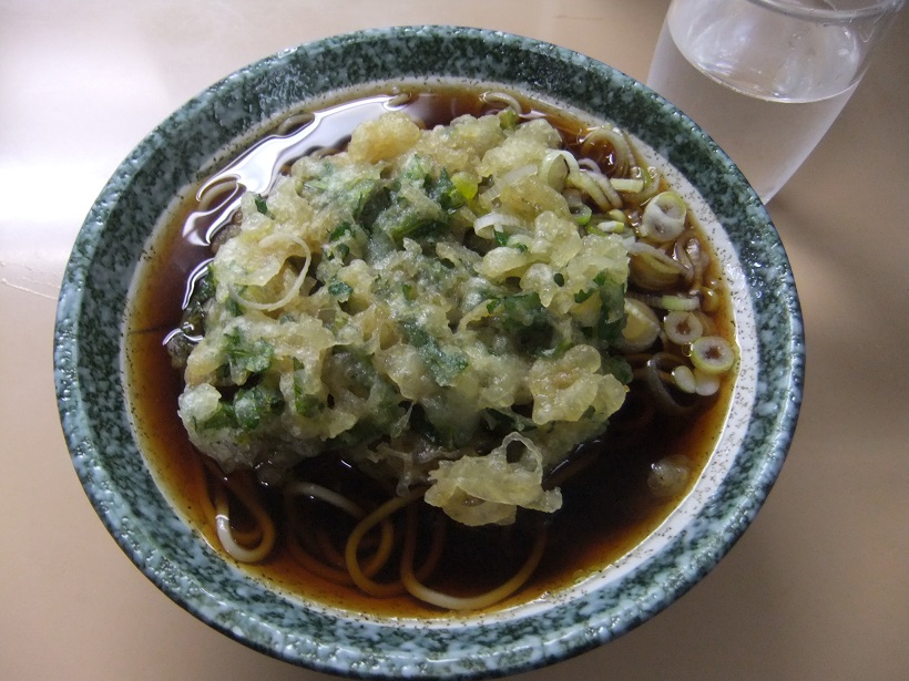 かしやま＠田端の春菊天そば310円１20131022.JPG