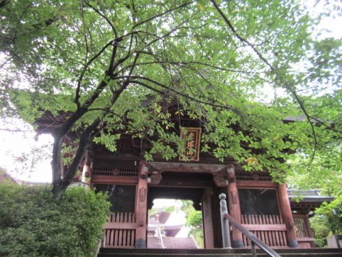 乗蓮寺の入り口