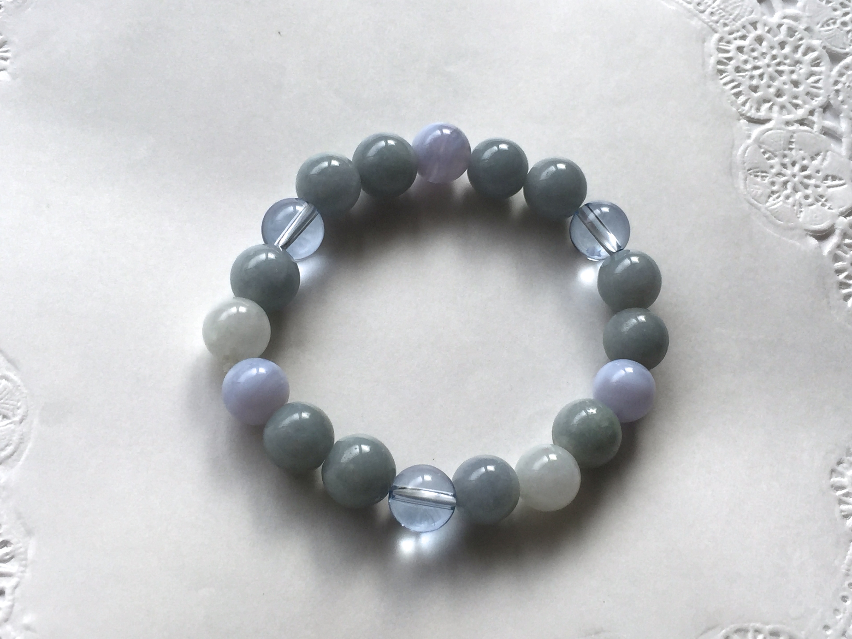 私物　糸魚川翡翠ブレスレット