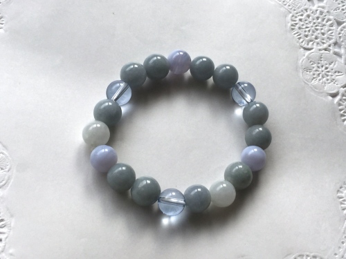 私物　糸魚川翡翠ブレスレット