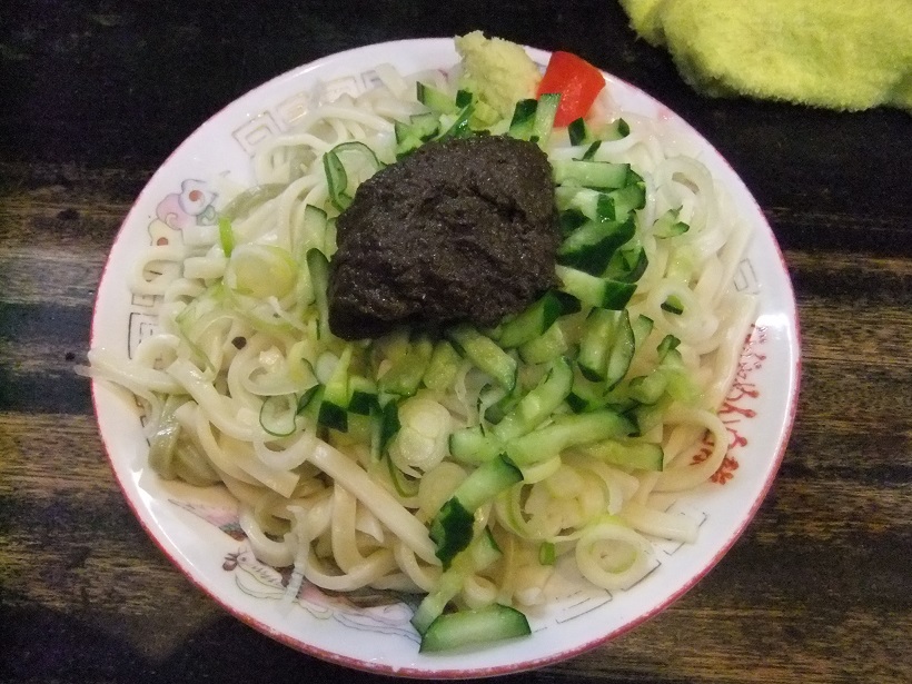 白龍本店＠盛岡じゃじゃ麺（中）500円20140123.JPG