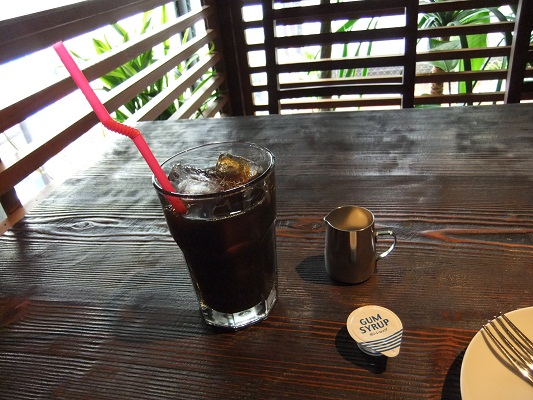 カラソルリゾート ダイニング＠池袋のアイスコーヒー20120306.JPG