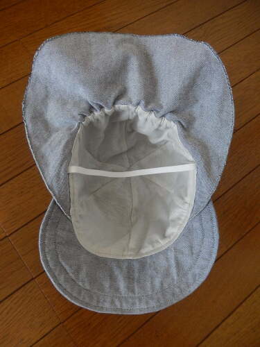 日よけ布付き 帽子 内側.JPG