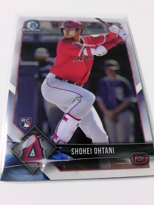 2018 Bowman chrome　大谷翔平.JPG