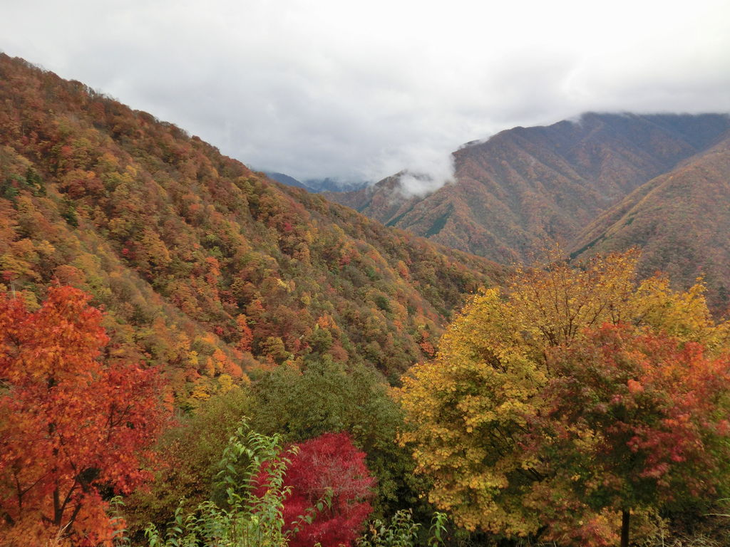 三峰山にて