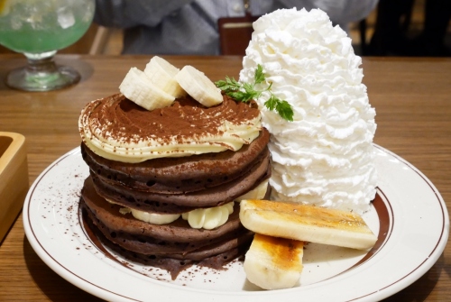 Ｅｇｇｓ’ｎ　Ｔｈｉｎｇｓ　ティラミスバナナパンケーキ.JPG