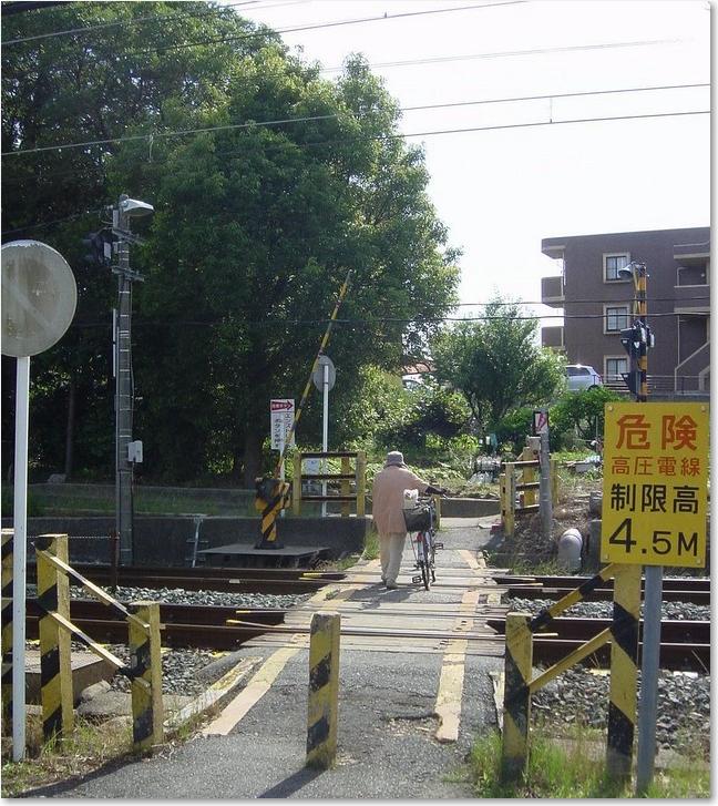 61その先に踏切