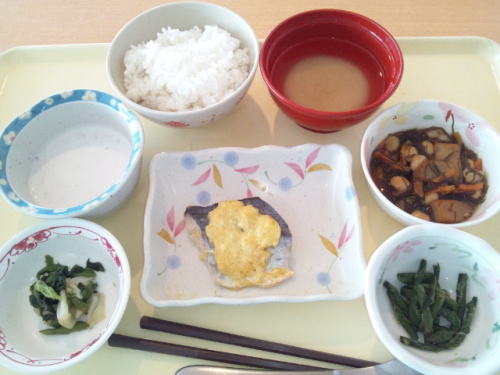 魚のカレーマヨ焼き