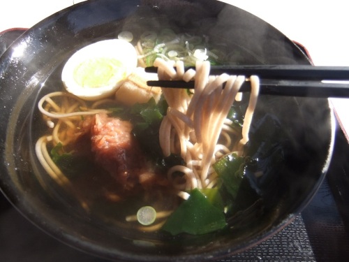 やくし売店＠町田の梅そば１