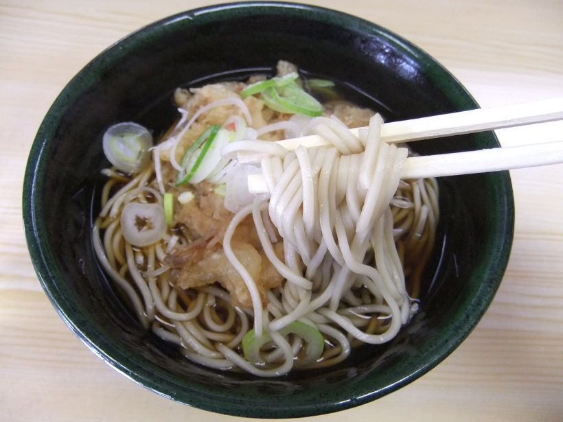 善當製麺所＠町屋の天ぷらそば２20130525.JPG