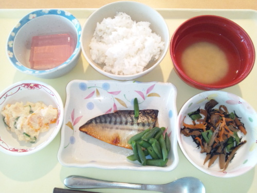 鯖のみりん醤油漬け焼き