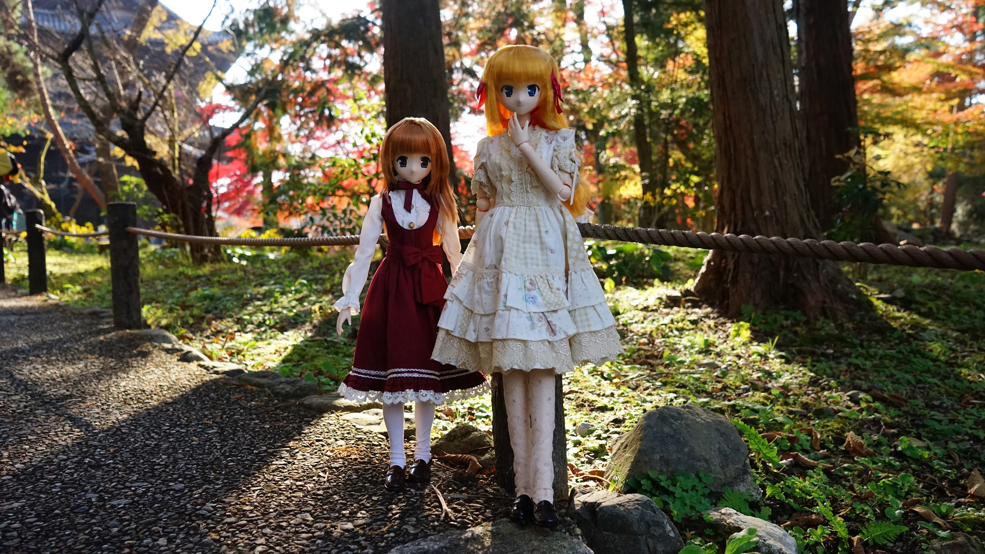 南禅寺 参道（永観堂方面）　紅葉 陽菜&えりちゃん0.jpg