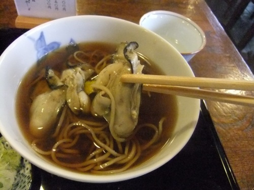 関やど＠松戸のかきそば３20121030.JPG