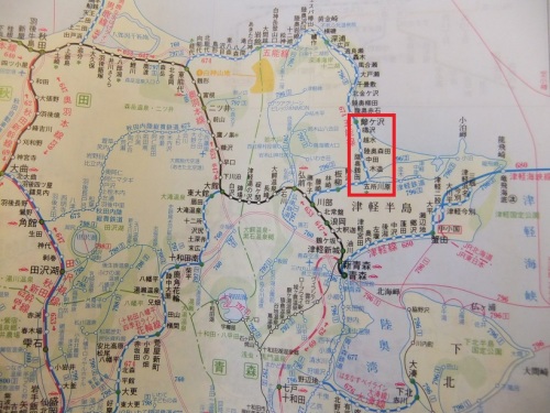 ぼんじゅそばが食べられる地域の地図