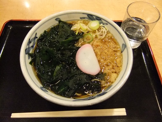ふみや＠湯島のわかめそば１20120222.JPG
