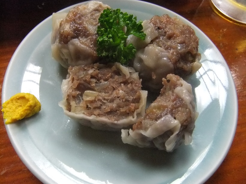 柿島屋＠町田の馬肉シュウマイ20131214.JPG