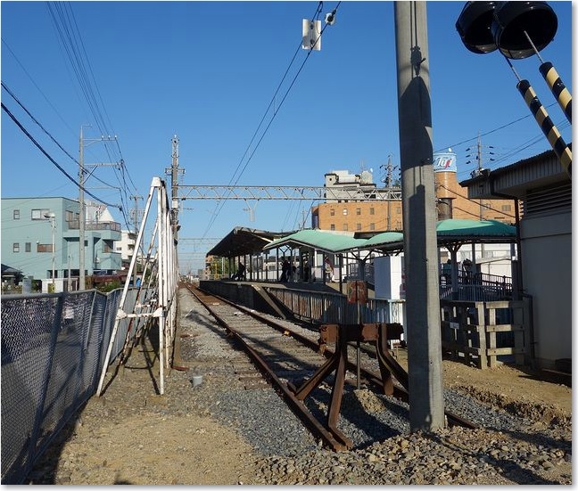 29線路はここで終りです