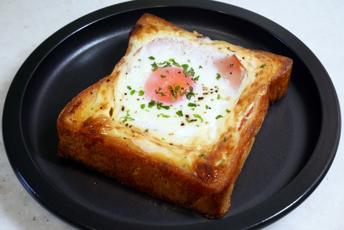 パン商店ＭＡＳ　クロックマダム.JPG