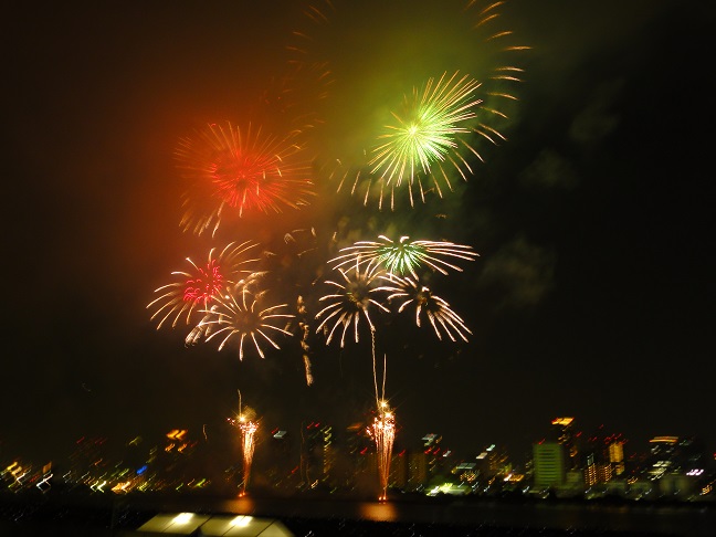 淀川花火大会2016_菊の花っぽい花火.JPG
